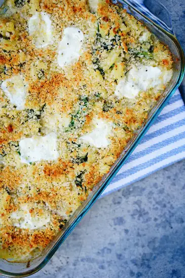 Spinach Casserole Menu Item